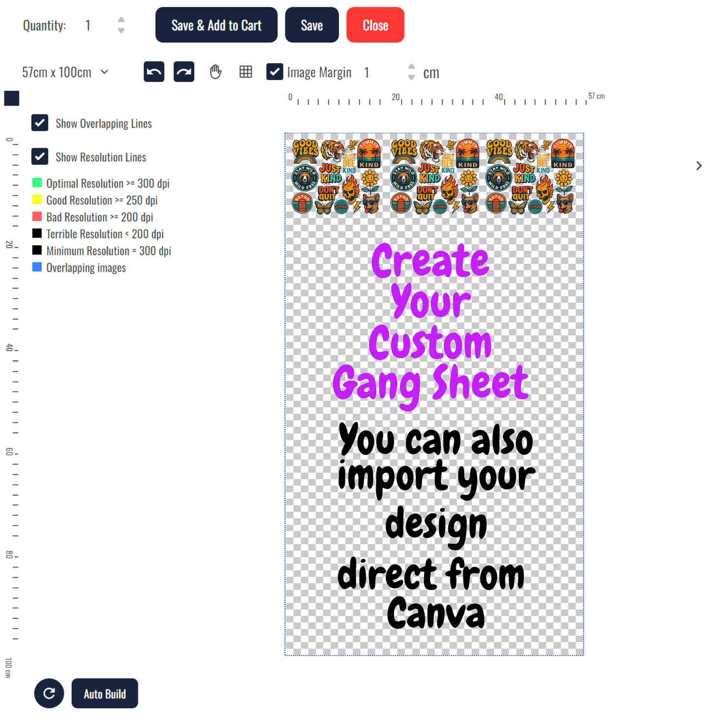 Gang Sheet Builder